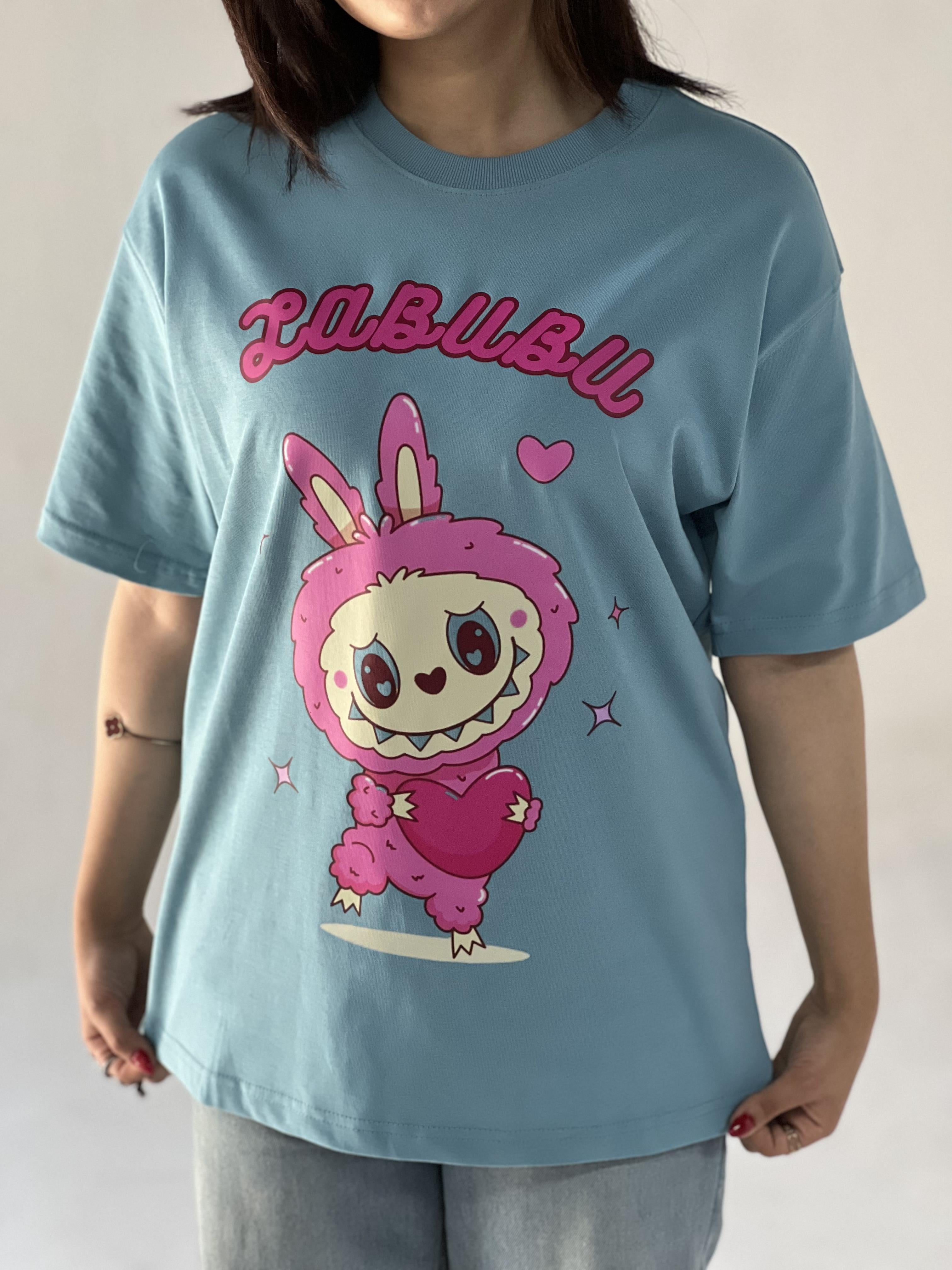 OVERSIZE PRINTED LABUBU T-SHIRT