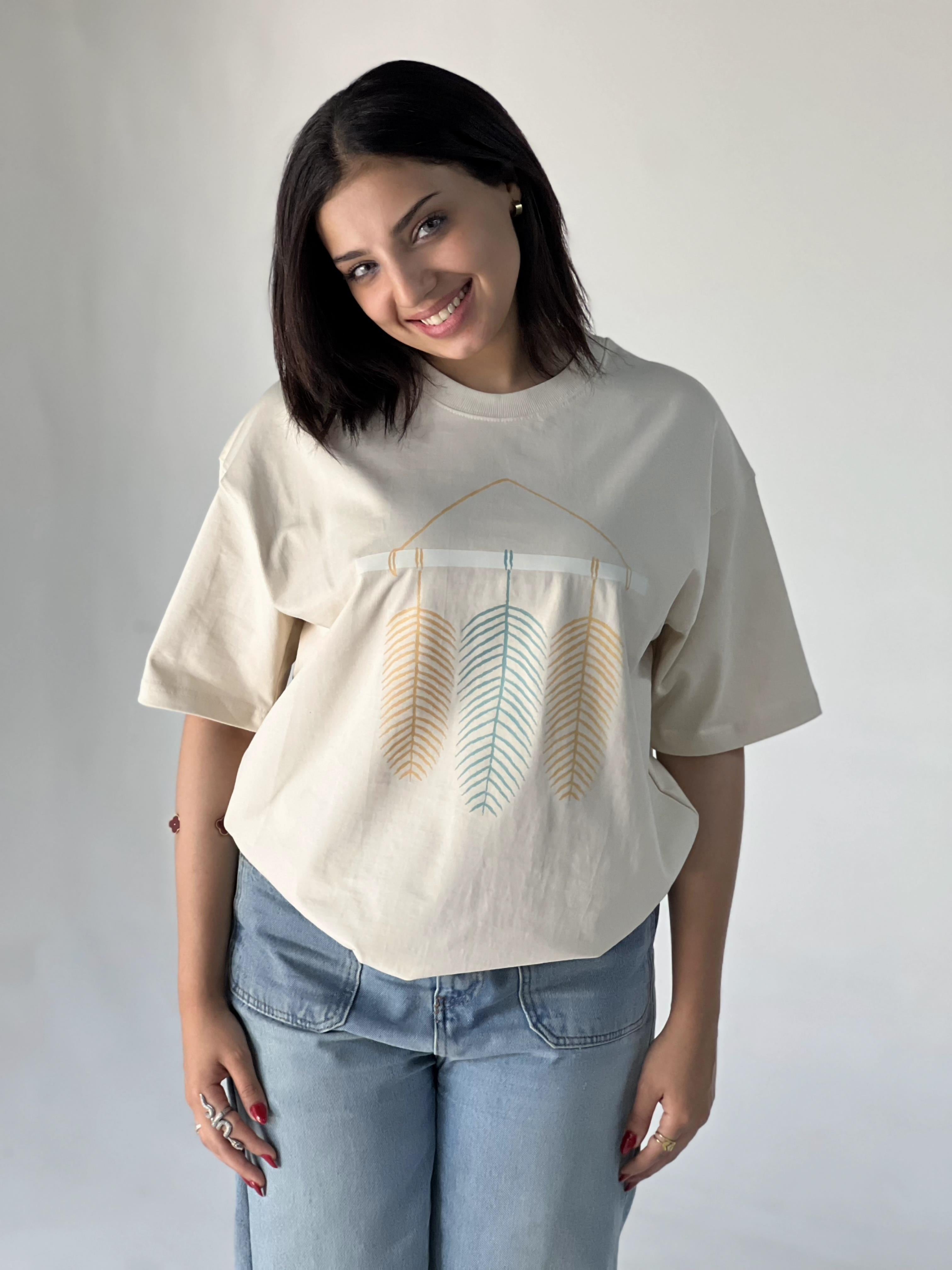 Oversize Printed BOHO(2) T-SHIRT