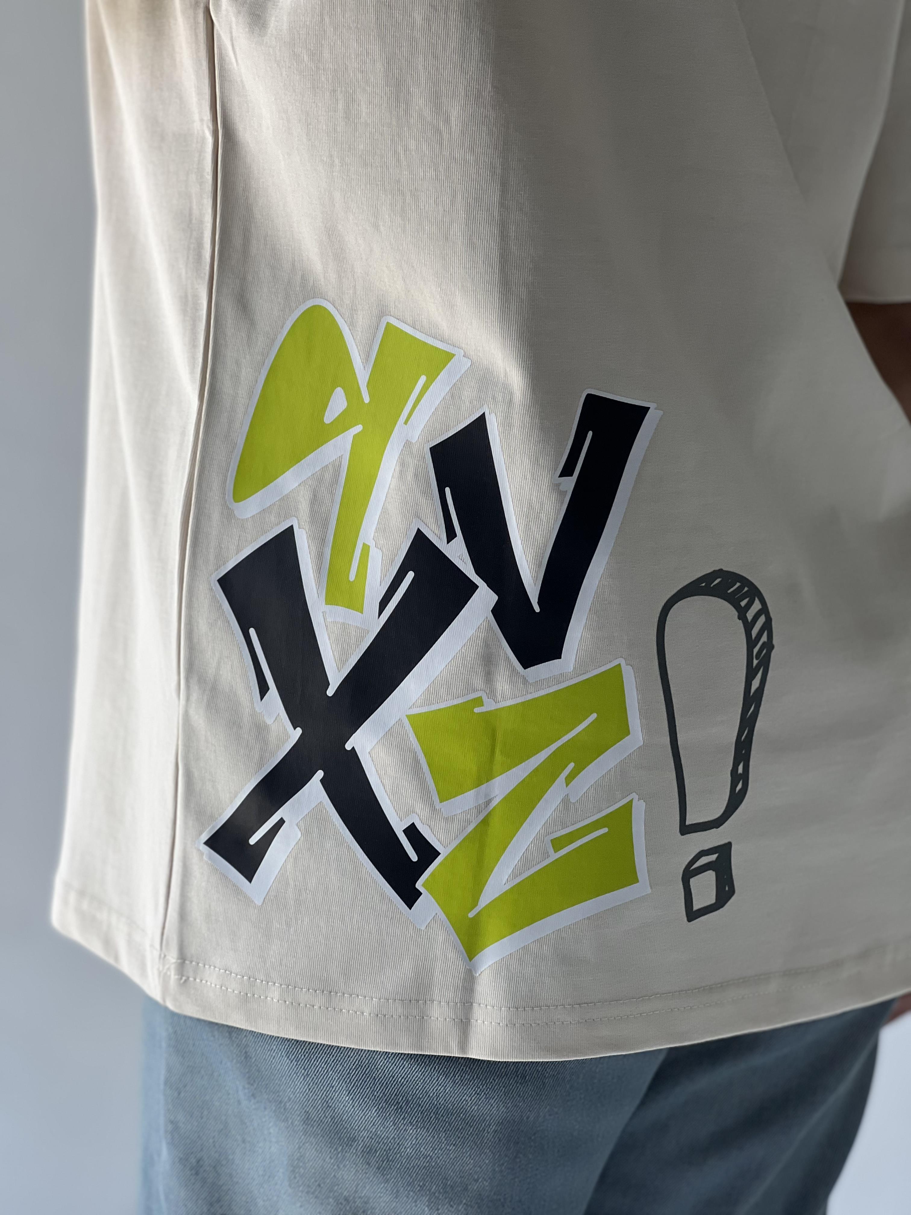 Oversize Printed GRAFFITI T-SHIRT