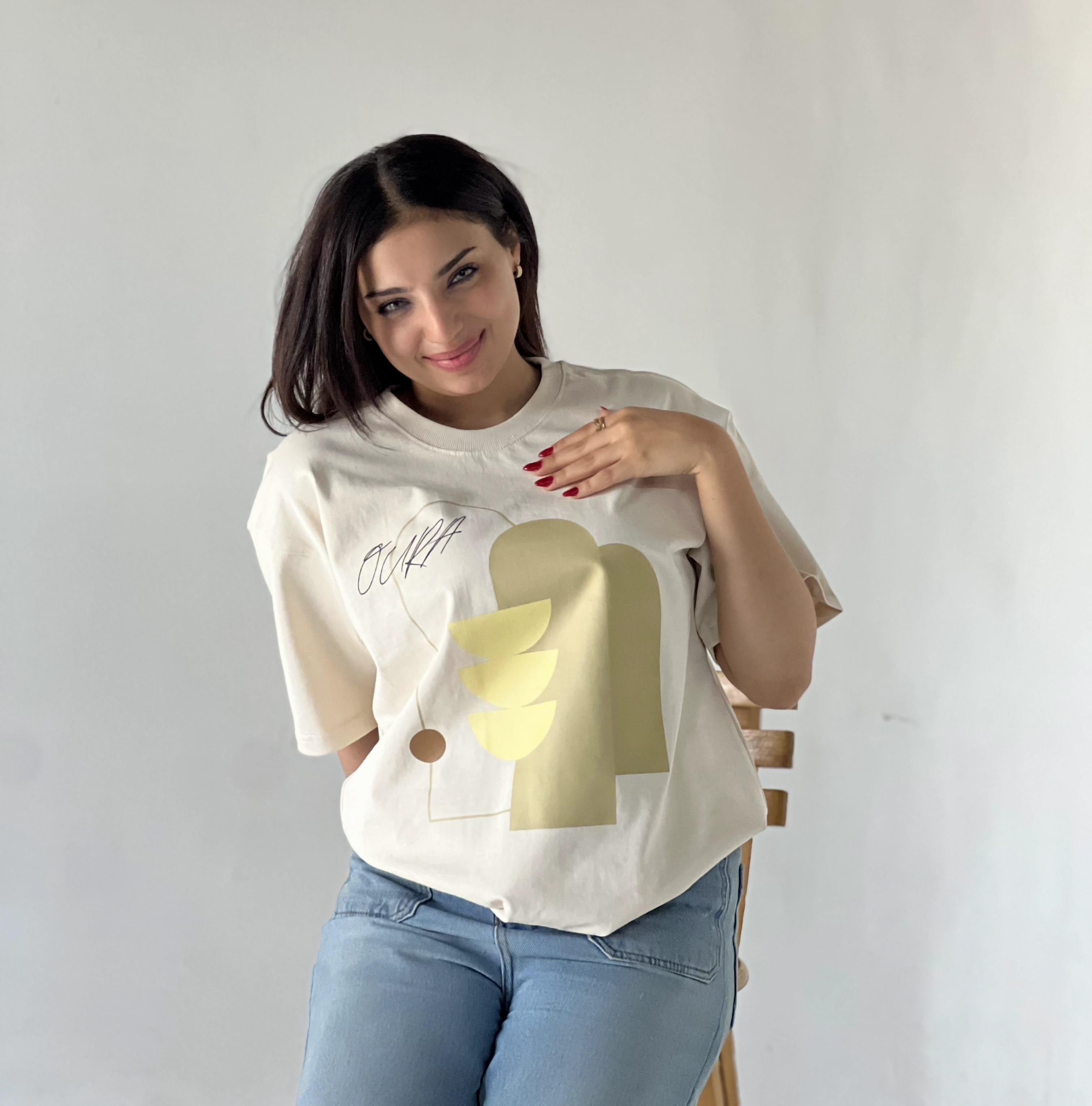 Oversize Printed BOHO STYLE(1) T-SHIRT