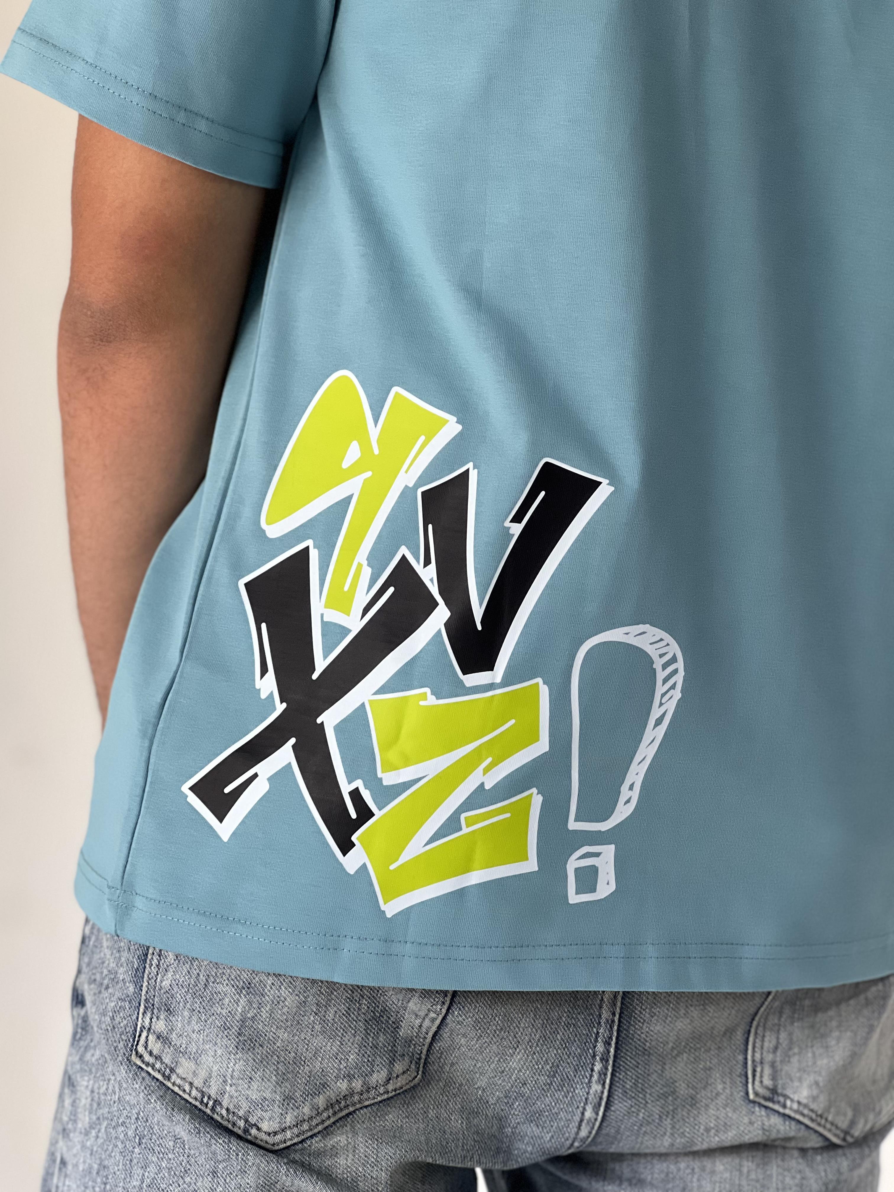 Oversize Printed GRAFFITI T-SHIRT