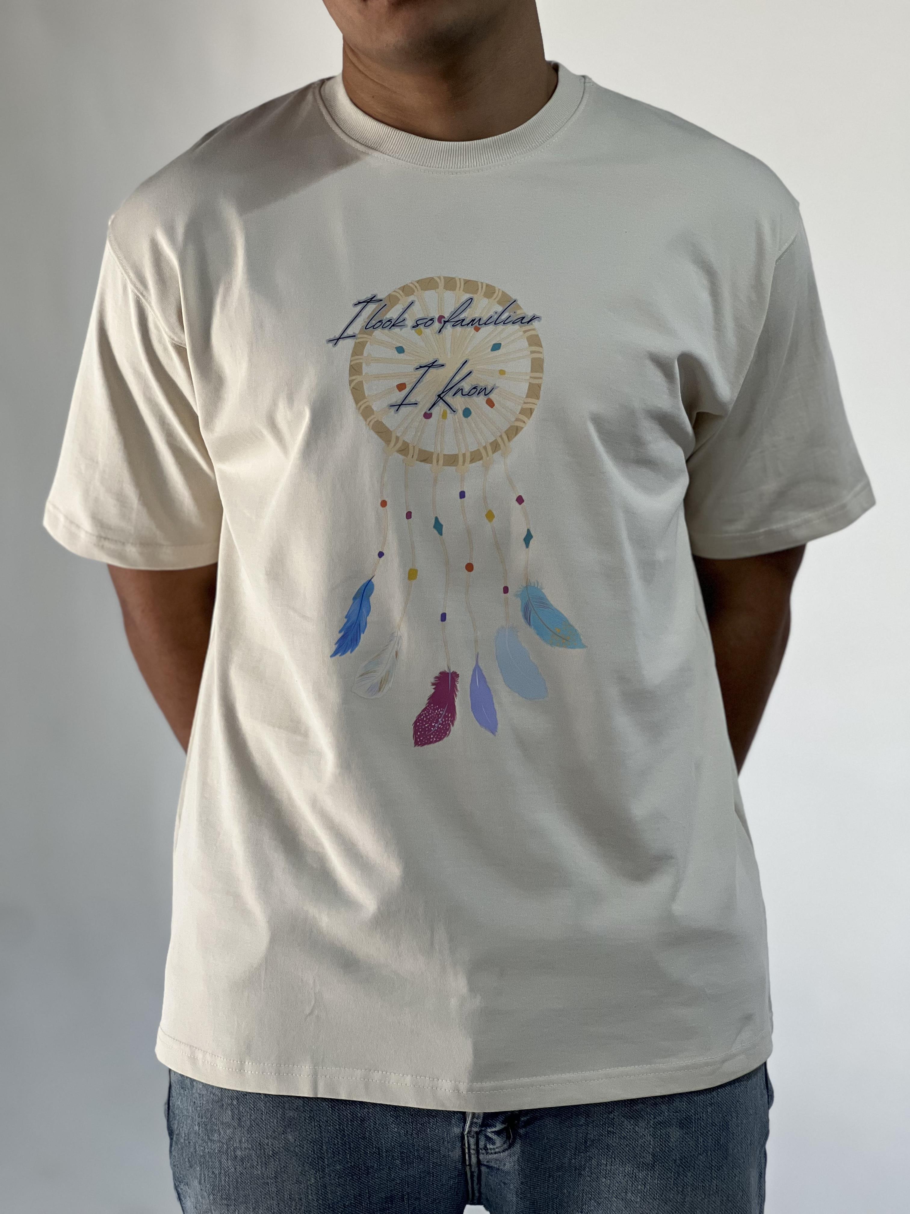 Oversize Printed DREAMCATCHER T-SHIRT