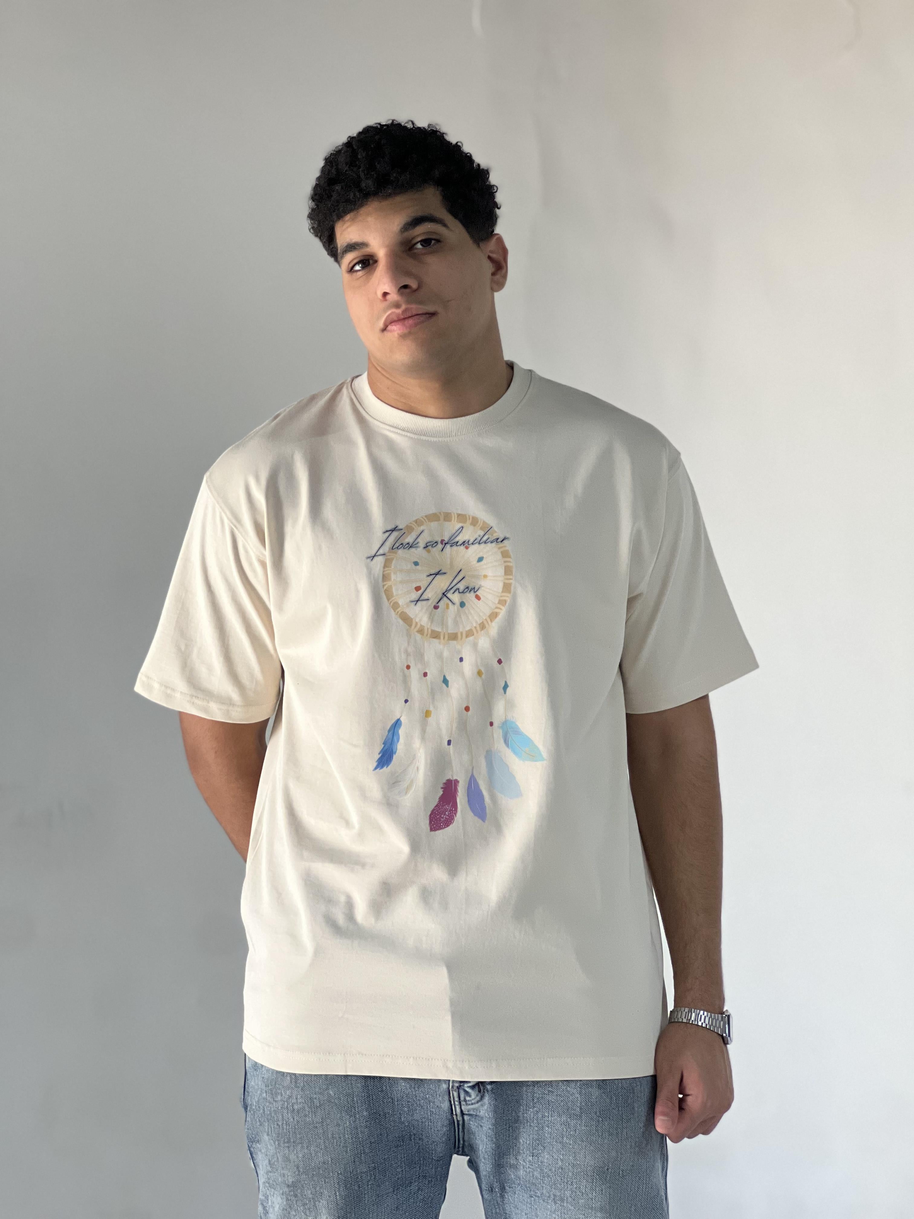 Oversize Printed DREAMCATCHER T-SHIRT