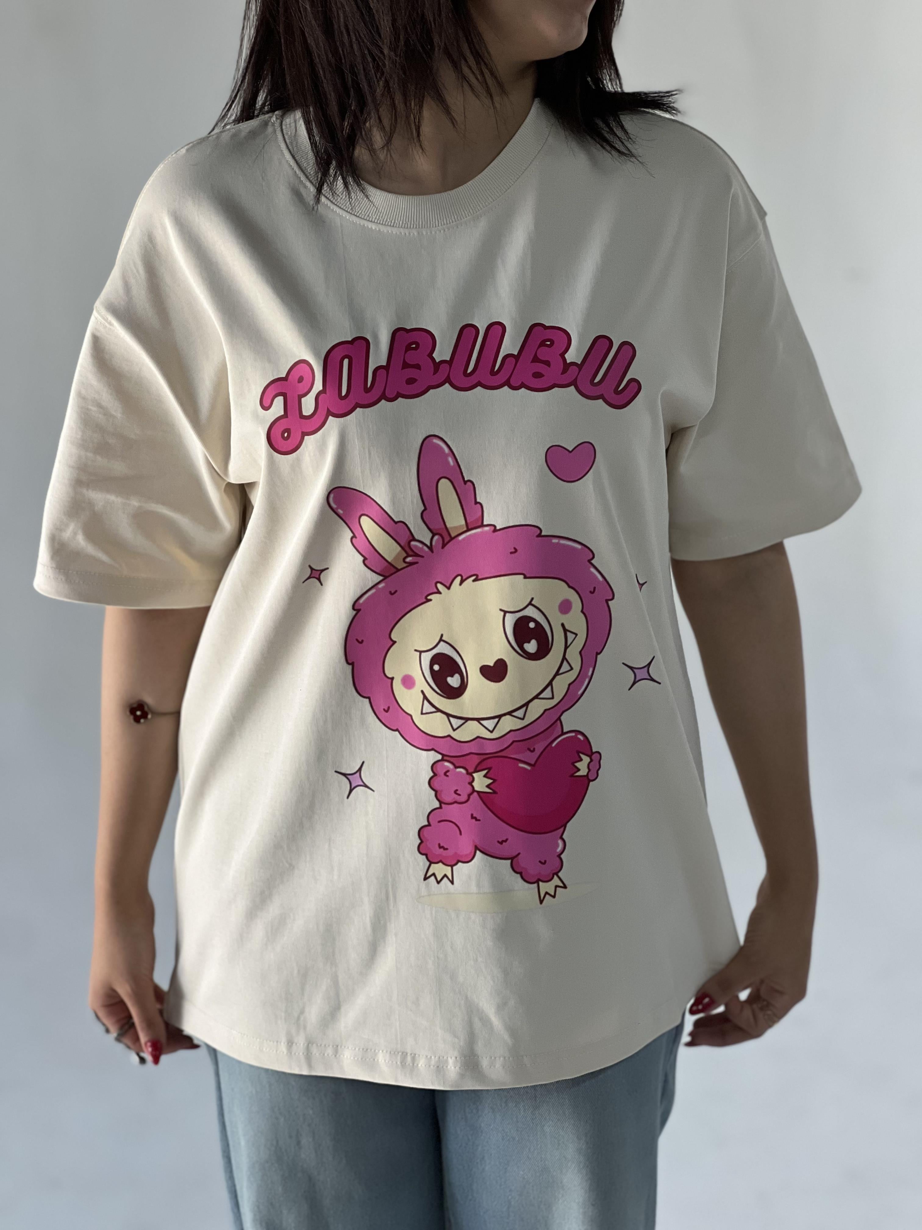 OVERSIZE PRINTED LABUBU T-SHIRT