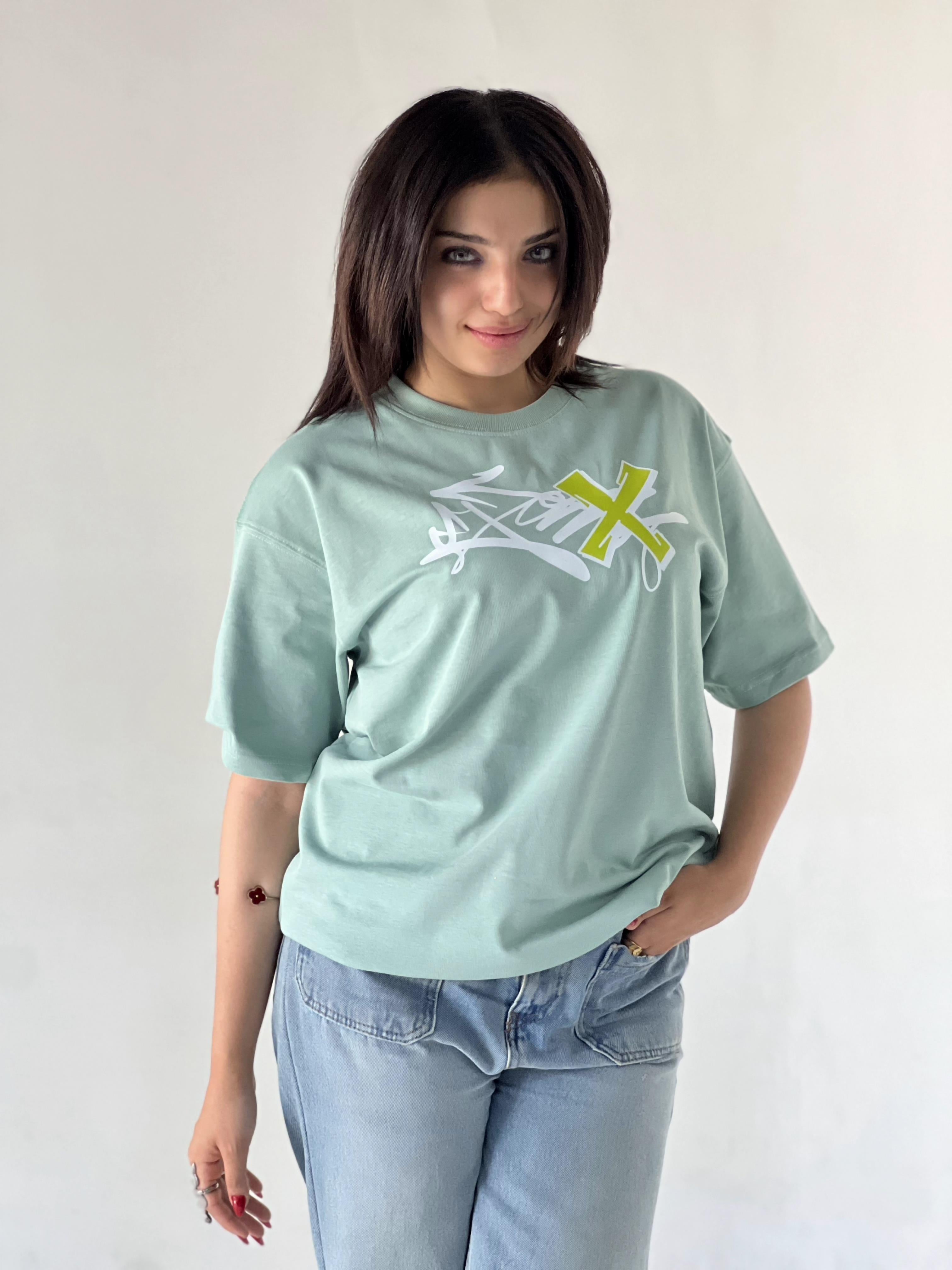 Oversize Printed GRAFFITI T-SHIRT