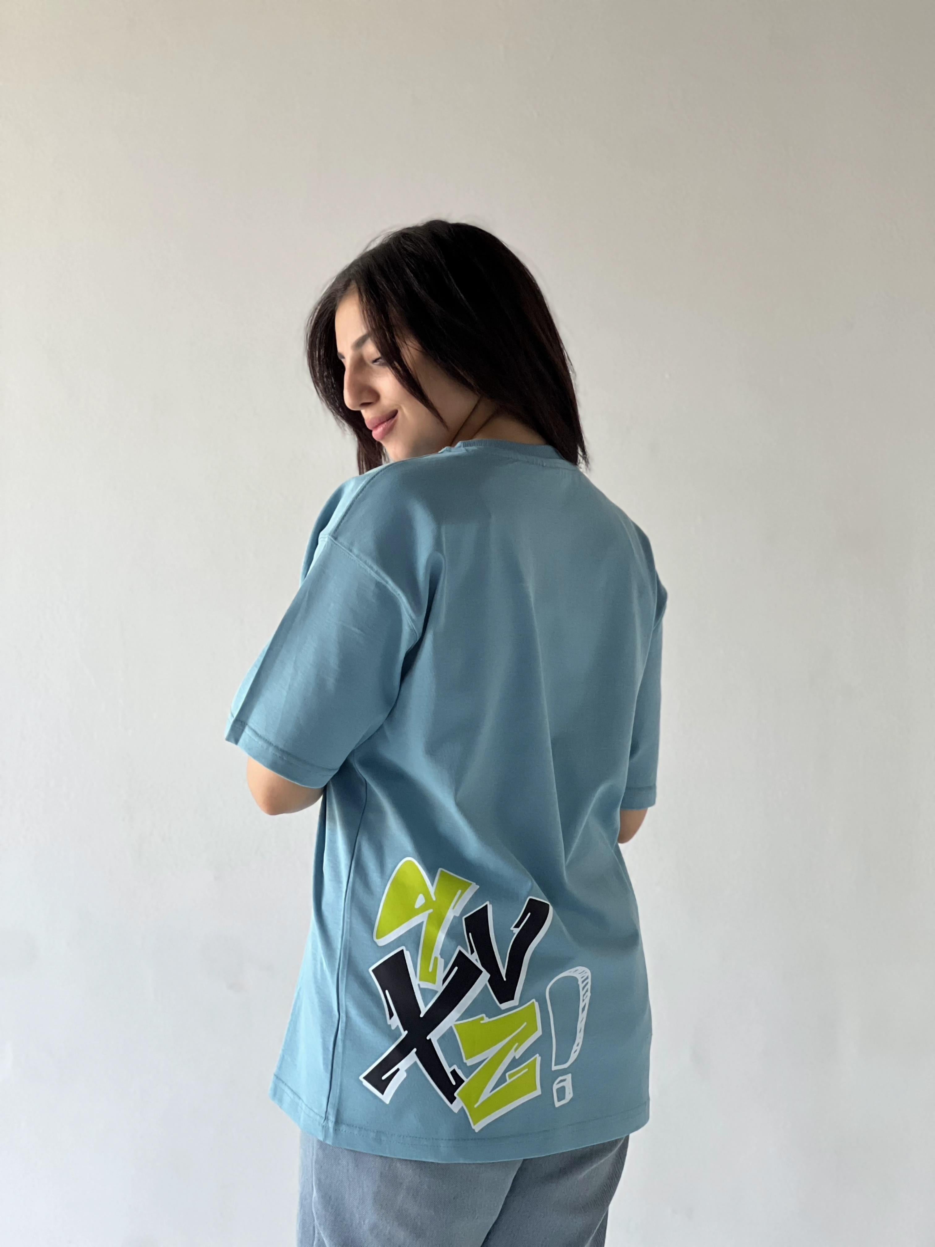 Oversize Printed GRAFFITI T-SHIRT