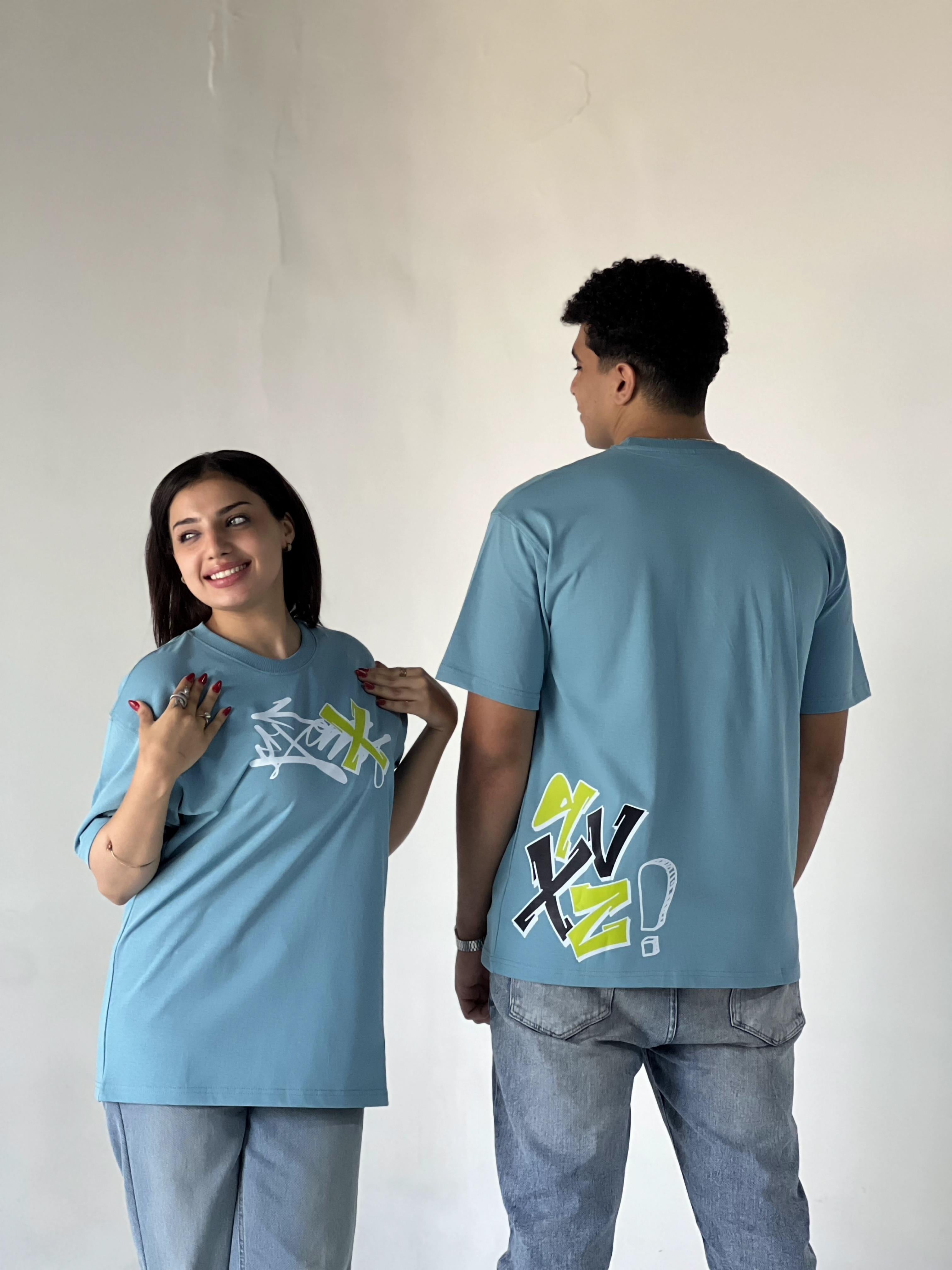 Oversize Printed GRAFFITI T-SHIRT