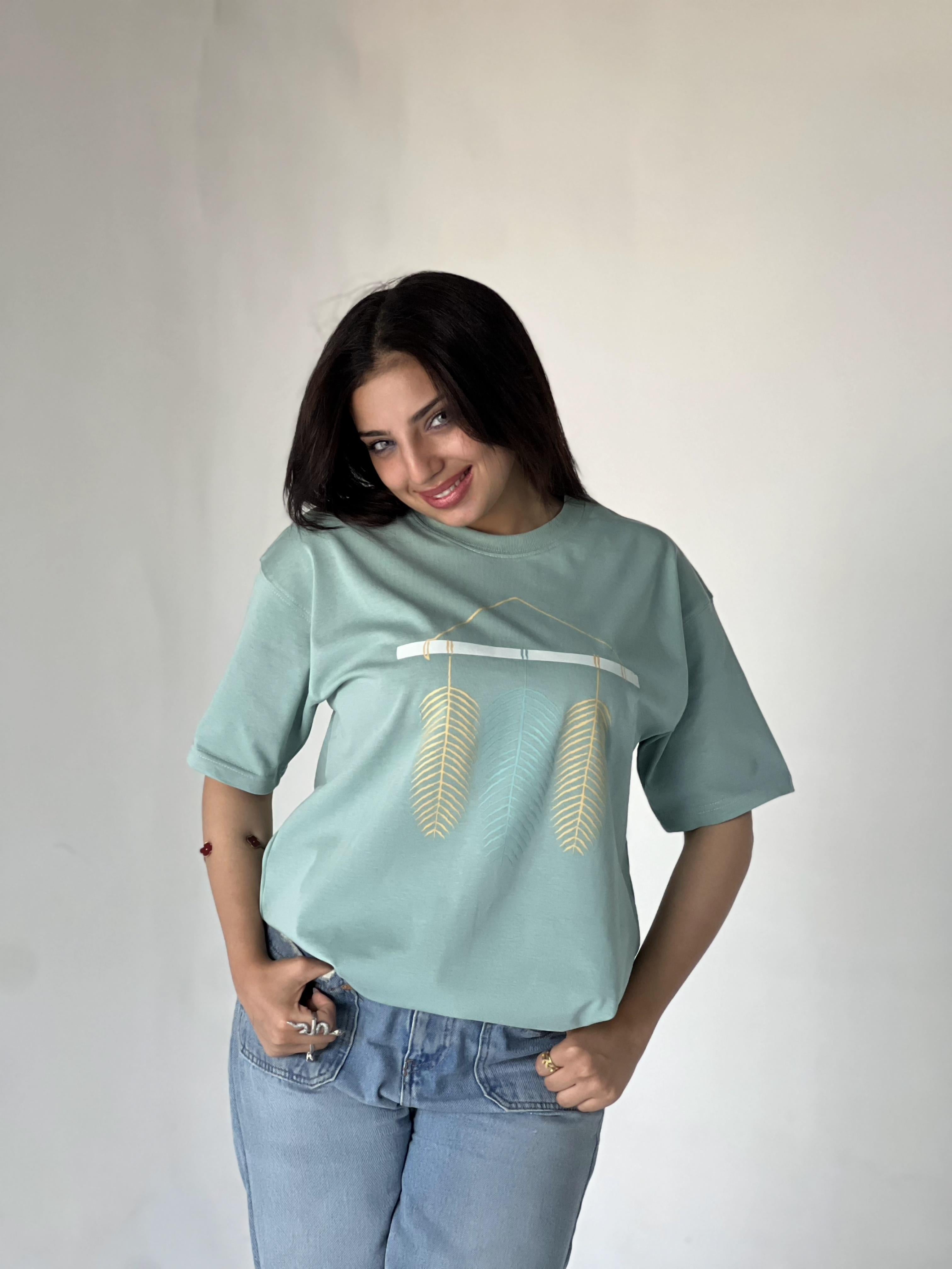Oversize Printed BOHO(2) T-SHIRT